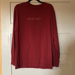 taylor swift red (taylor’s version) long sleeve